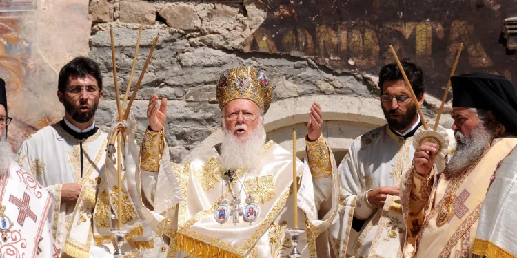 Sümela Manastırı’nda 5 yıl aradan sonra ilk ayin