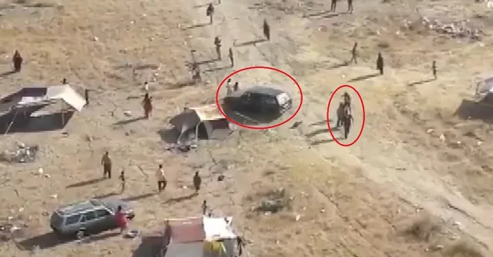 Bursa’da bir sürücü aracını insanların üzerine sürdü!