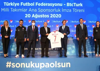 TFF ile BtcTurk arasında ana sponsorluk sözleşmesi imzalandı