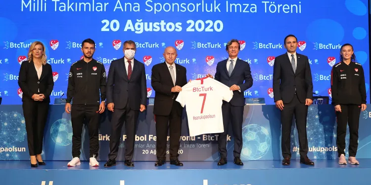 TFF ile BtcTurk arasında ana sponsorluk sözleşmesi imzalandı