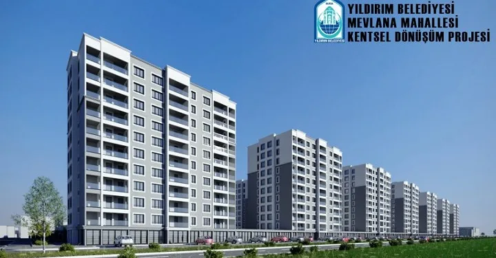 Bursa’da TOKİ’den ‘Mevlana’ desteği