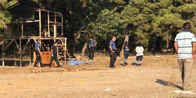 Ormanlık alanda dövülerek öldürülmüş olarak bulundu