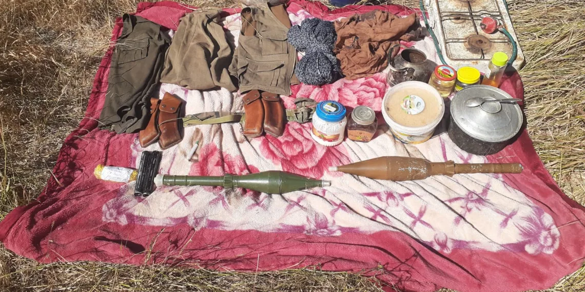 Van’da PKK’ya ait silah ve mühimmatı ele geçirildi