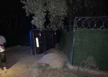 İznik’te otomobil devrildi: 1 yaralı