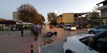 İznik’te otomobille çarpışan motosikletin sürücüsü yaralandı