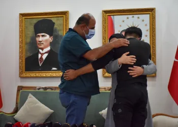 Diyarbakır’da bir aile daha evladına kavuştu