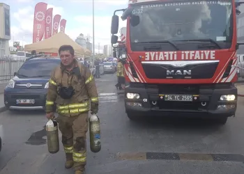 İstanbul’da sanayi sitesinde yangın