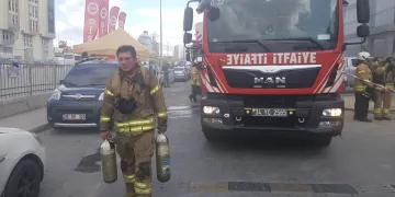 İstanbul’da sanayi sitesinde yangın
