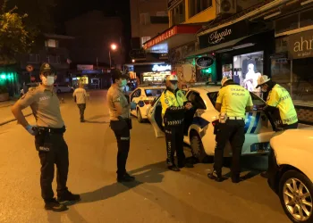 İnegöl’de maske ve alkol uygulaması