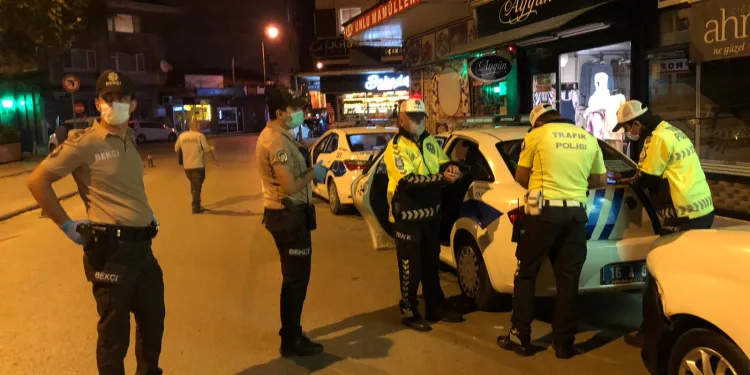 İnegöl’de maske ve alkol uygulaması