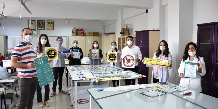 Bursa’dan 21 şehre Covid-19 materyali üretiyorlar