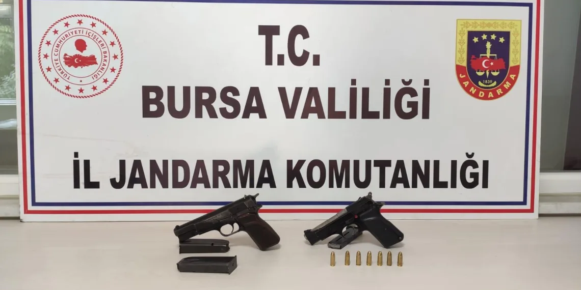 İnegöl’de havaya ateş açanlar yakalandı