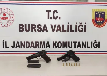 İnegöl’de havaya ateş açanlar yakalandı