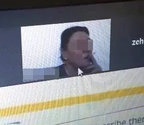 Uzaktan eğitim sırasında sigara içen öğretmene uyarı