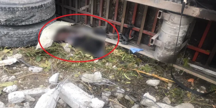 Bursa’da ölümlü kaza! Kamyonun altında kaldı