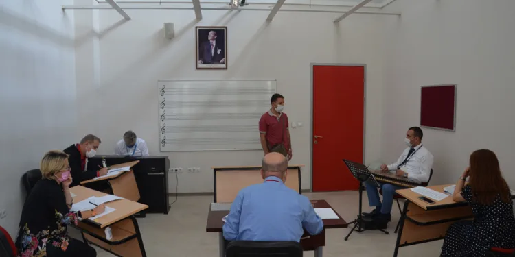 Büyükşehir Belediye Orkestrası’nda sınav heyecanı