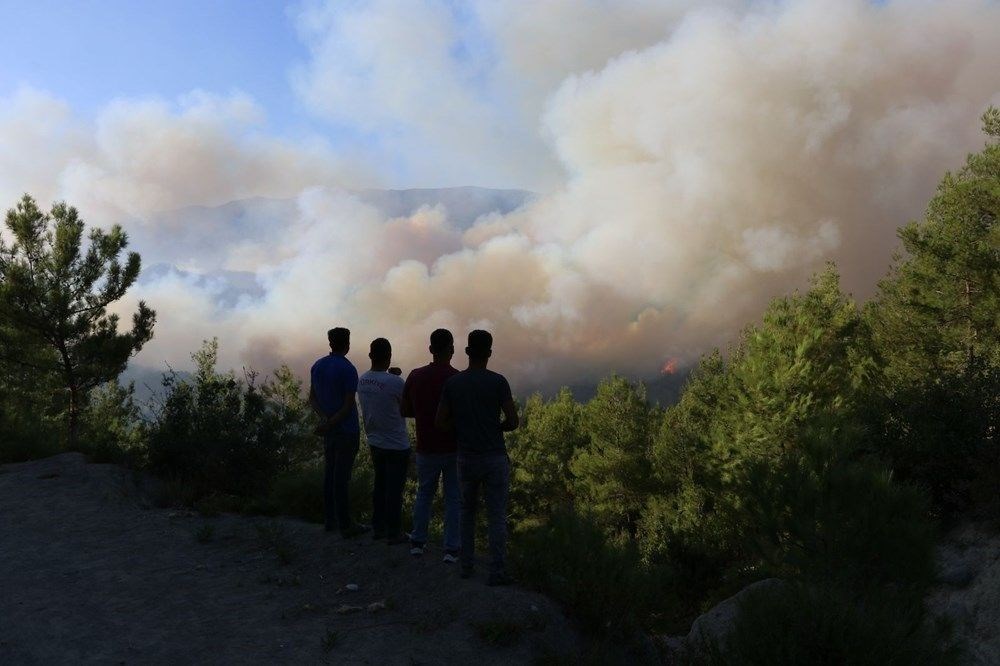 Hatay'da orman yangını 5'inci günde kontrol altına alındı