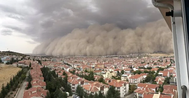 Meteorolojiden toz bulutu uyarısı! Bu illere dikkat