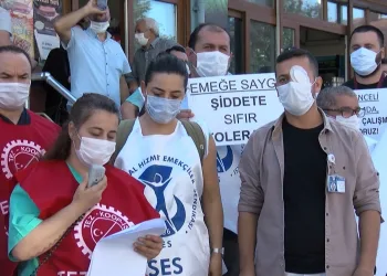 Saldırıya uğrayan sağlık çalışanı taburcu oldu