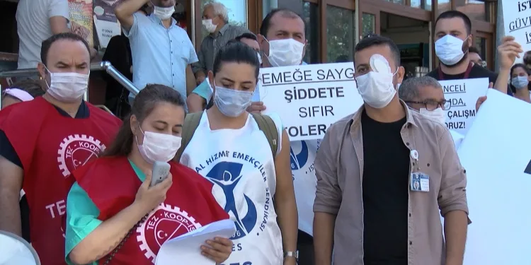 Saldırıya uğrayan sağlık çalışanı taburcu oldu