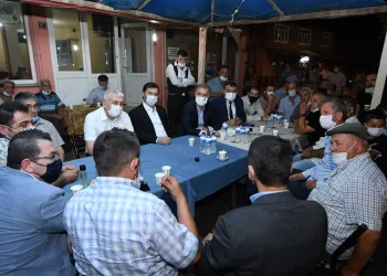 Başkan Taban Alibeyköy sakinleriyle buluştu