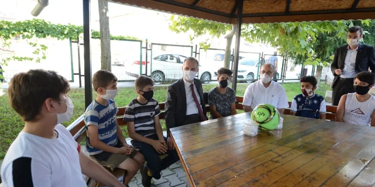 Başkan Taban çocukların videolu çağrısına duyarsız kalmadı