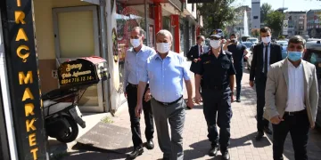İnegöl protokolü Covid-19 denetiminde