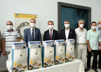 Eğitime başlayacak öğrencilerin maskeleri İnegöl’den