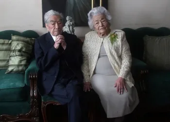 Dünyanın eş yaşlı çifti