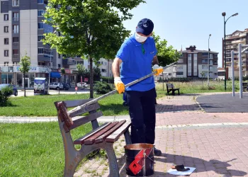 Park ve bahçelerde tedbir üst düzeyde