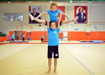 Yıldırım’ın çocukları sporla büyüyor