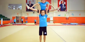 Yıldırım’ın çocukları sporla büyüyor