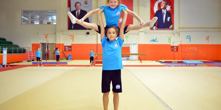 Yıldırım’ın çocukları sporla büyüyor