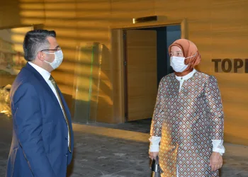 Uyumayan Kütüphane inşaatında sona gelindi