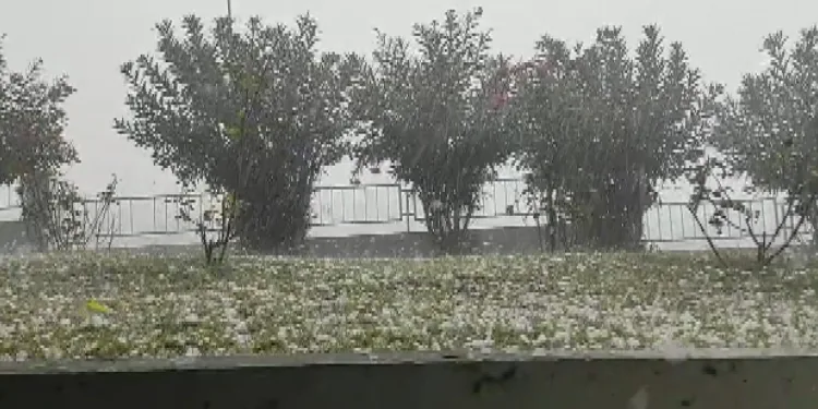 İstanbul’da dolu yağışı etkili oluyor