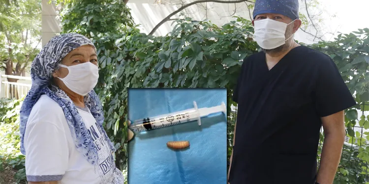 Sinüslerinden 11 kurtçuk çıktı