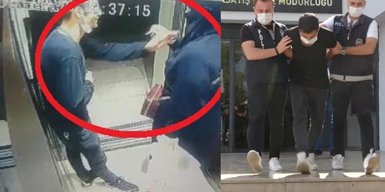 Bursa’daki asansör sapığı yakalandı