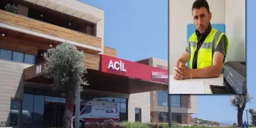 Şantiyede başına sert cisimle vurularak öldürüldü