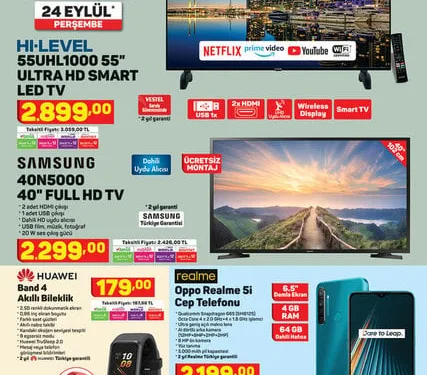 A101 24 Eylül 2020 Aktüel ürünler kataloğu! A101’de bu hafta indirimli neler var? İşte tam liste