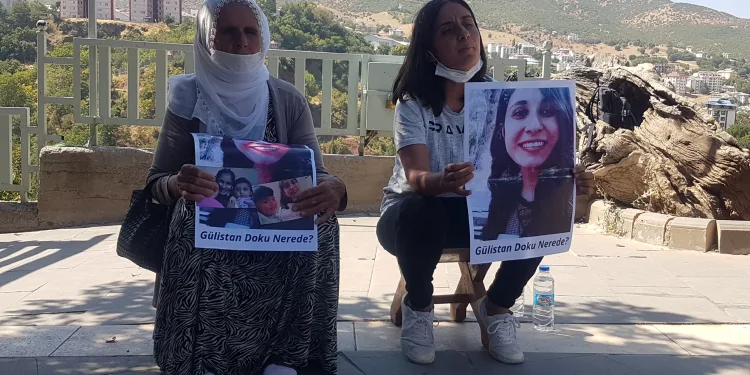 Gülistan Doku’nun ailesi oturma eylemi başlattı