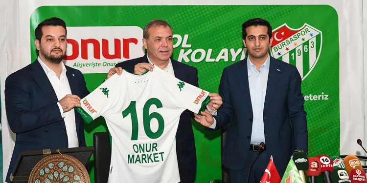Bursaspor’un kol sponsoru Onur Market