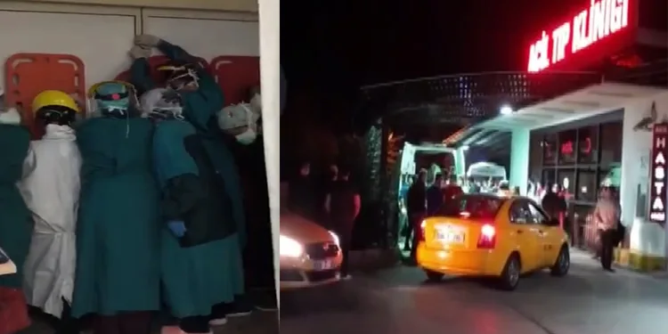 Silahlı kavgada ölen kişinin yakınları sağlıkçılara saldırdı