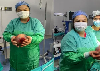 Rahminden 1,5 kiloluk kist çıktı