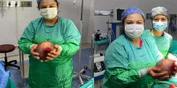 Rahminden 1,5 kiloluk kist çıktı