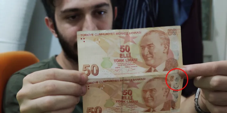 Bursalı genç hatalı basım parayı satışa çıkardı