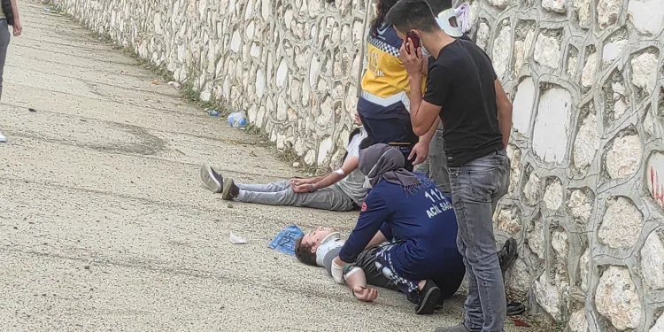 Hafriyet kamyonuna arkadan çarptılar