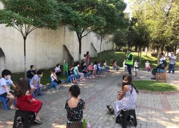 Yıldırım’da çocuklara masal dinletisi