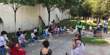 Yıldırım’da çocuklara masal dinletisi