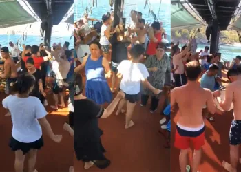 Virüs tehdidine rağmen, yat turunda tepki çeken görüntüler