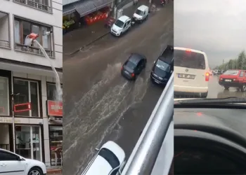 Bursa’da etkili olan sağanak hayatı olumsuz etkiledi